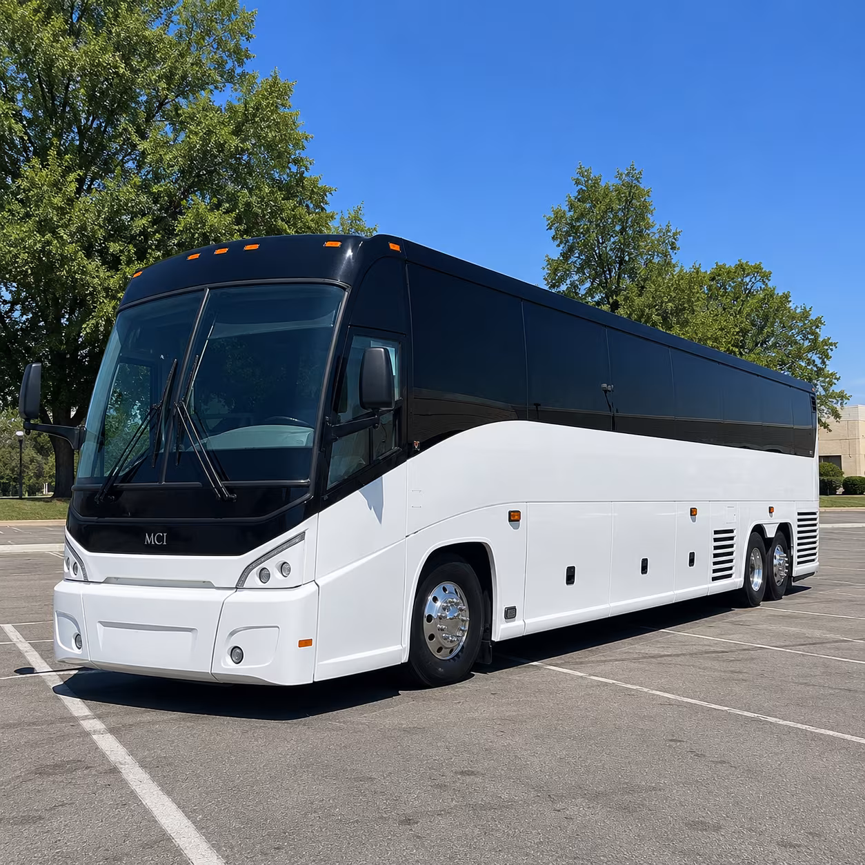 Raleigh Airport Shuttle & Transportation party bus exterior