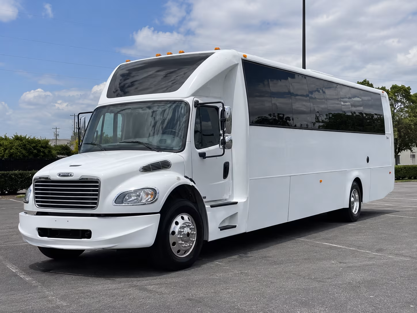 Raleigh Concert & Music Festival Transportation party bus exterior