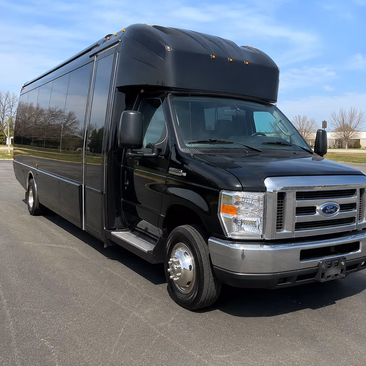 Raleigh Concert & Music Festival Transportation party bus exterior