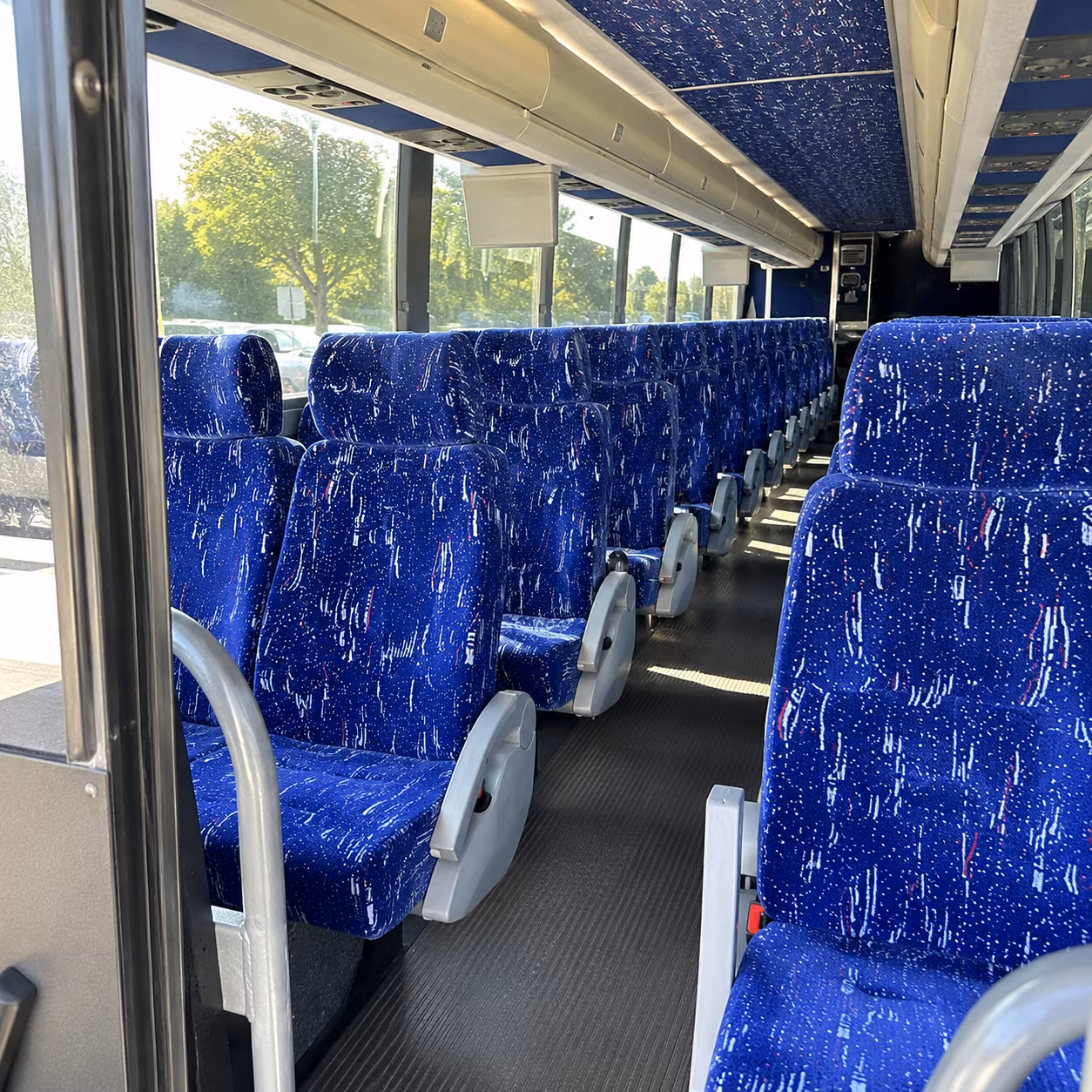 Raleigh Corporate Transportation party bus exterior