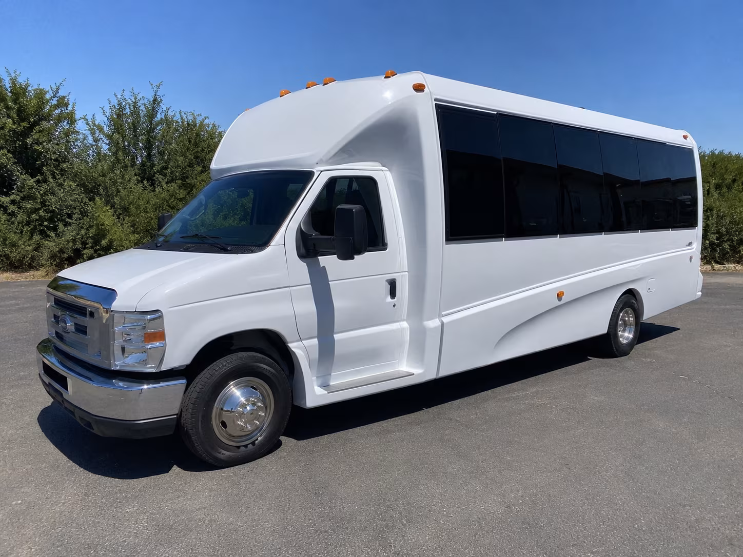 Raleigh Prom & Homecoming Transportation party bus exterior
