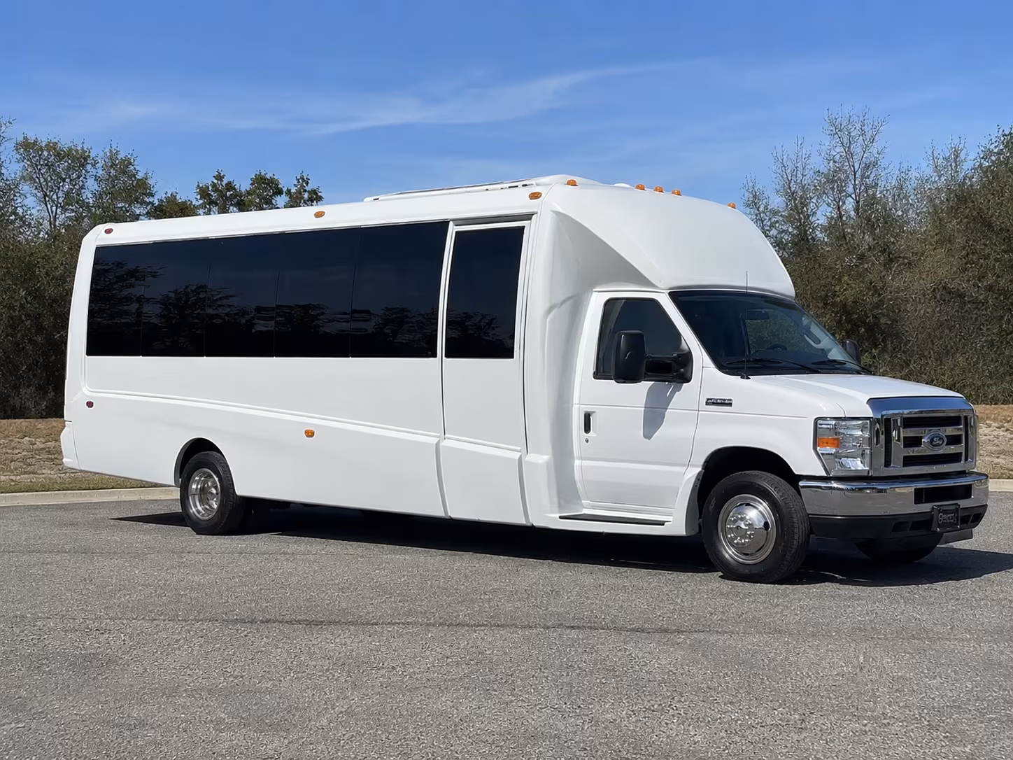 Raleigh Prom & Homecoming Transportation party bus exterior