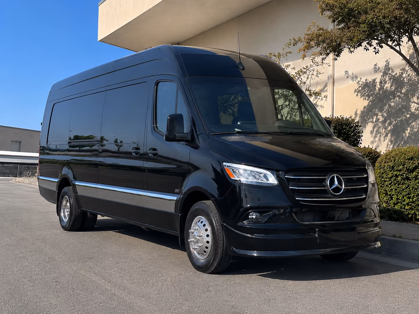 Raleigh School Event Transportation party bus exterior